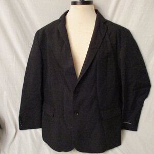 NWT NEW VITTORIO ST. ANGELO Tuxedo JACKET SUIT BLACK 52R Formal Sports